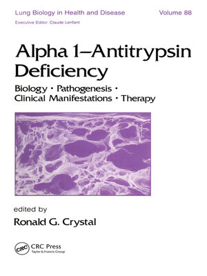 cover image of Alpha 1--Antitrypsin Deficiency